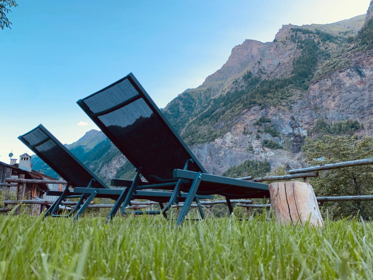 Ferienwohnung Lo Paglier - Le Four Des Alpes Rhemes-Saint-Georges Exterior foto