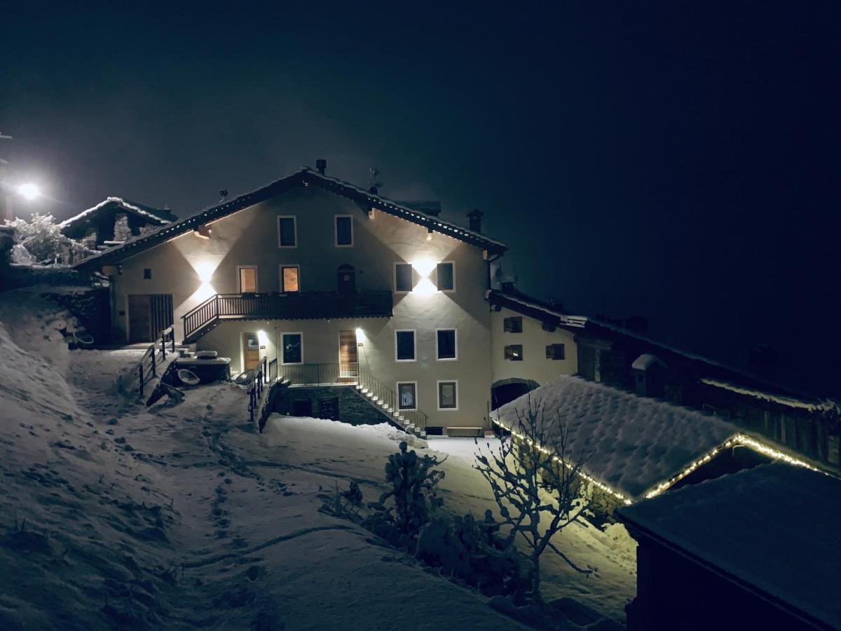 Ferienwohnung Lo Paglier - Le Four Des Alpes Rhemes-Saint-Georges Exterior foto